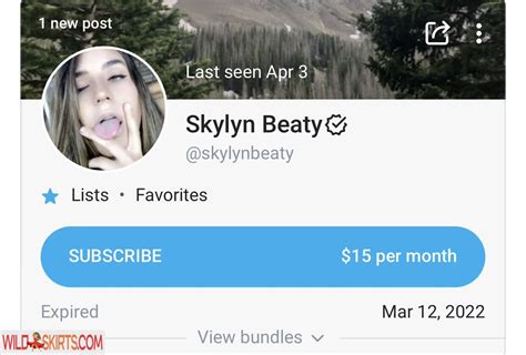 Skylyn Beaty 107 Leaked OnlyFans Files